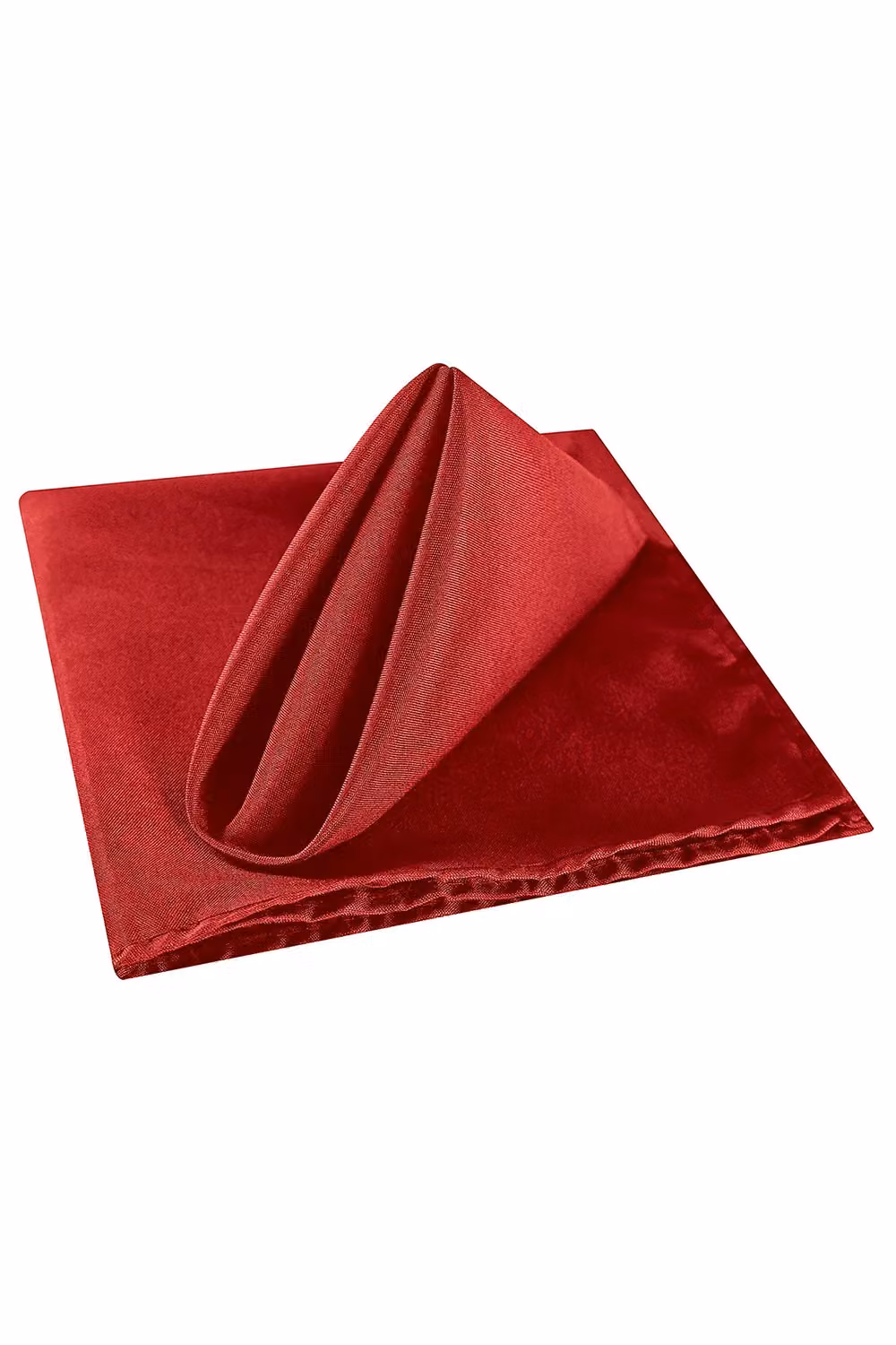 Neel Blue Red Polyester Reusable Table Napkins, Wrinkle-Resistant, W/D: 50 x 50 cm – 3