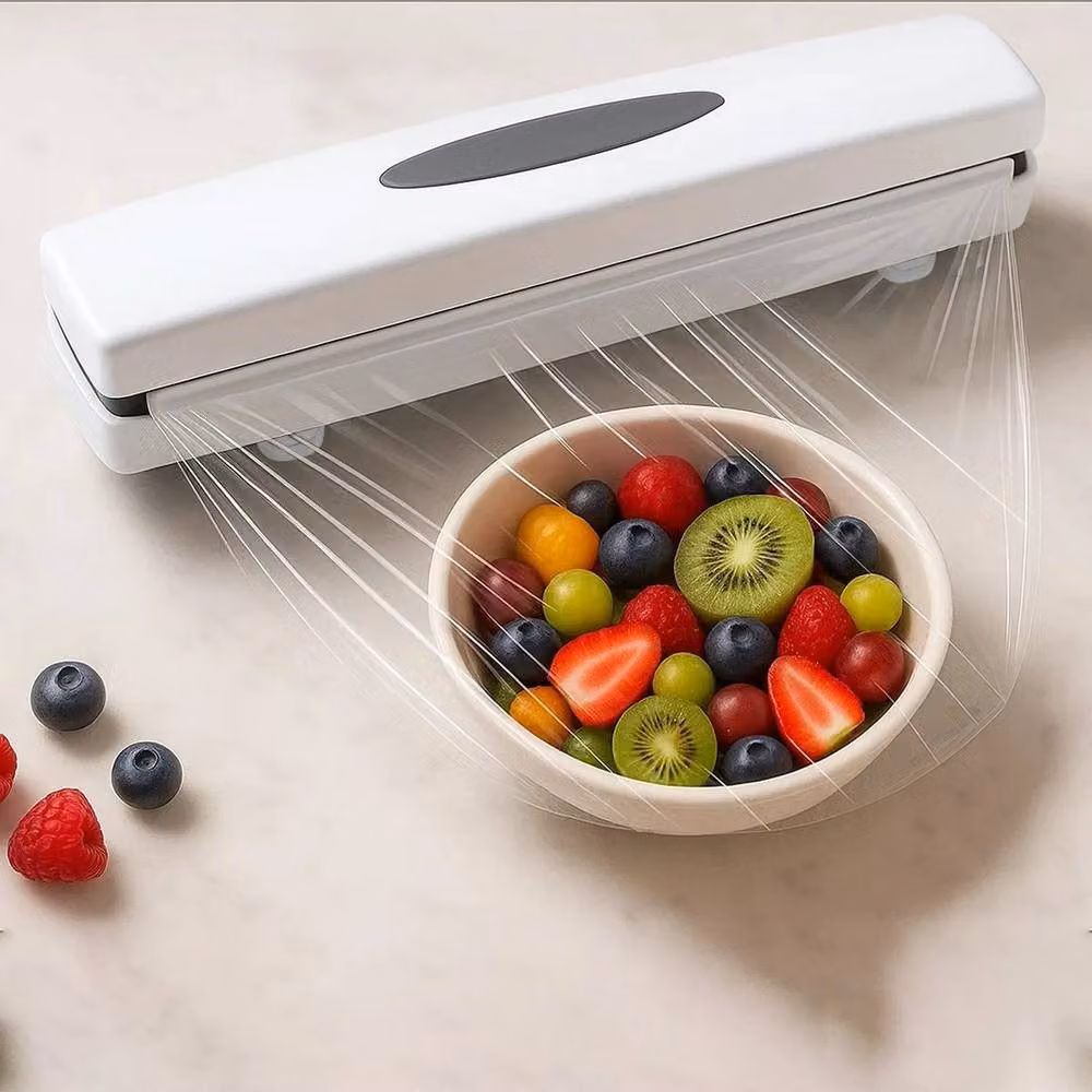 SPETLEK Foil and Cling Dispenser with Concealed Cutter in White – 2