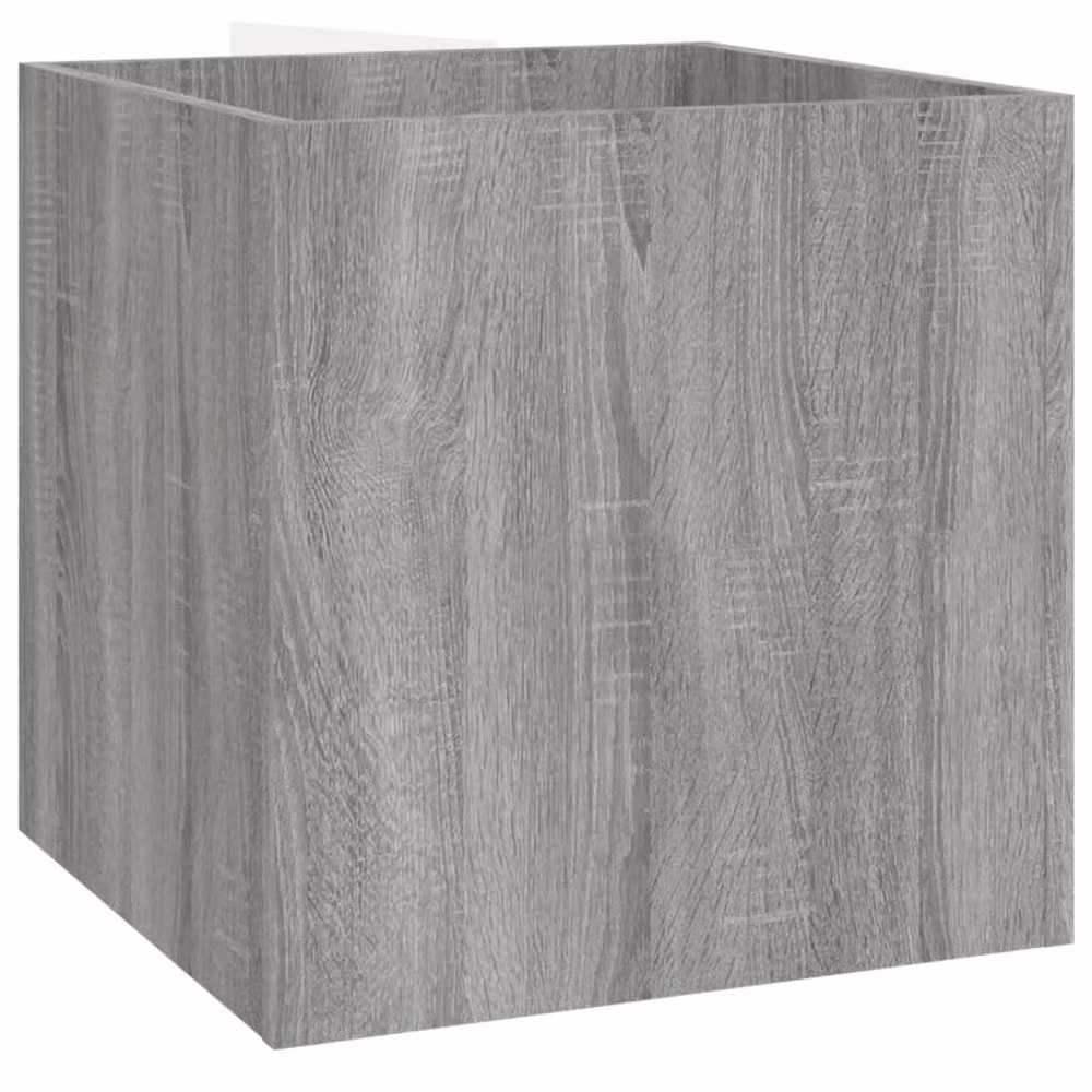 Berkfield Home Modern Grey Hallway Furniture Set with Bench, Mirror and Panel – 3