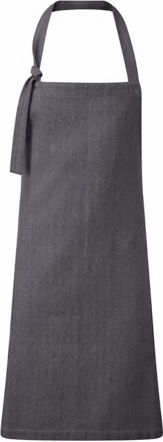 Premier Regenerate Sustainable Cotton Adult Apron in Grey and Green Denim