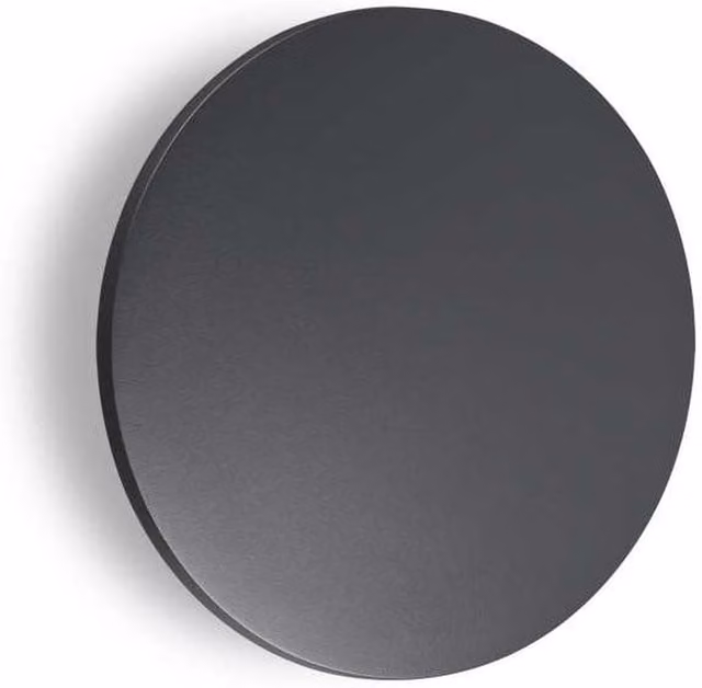 Ideal Lux Punto Integrated LED Outdoor Flush Wall Lamp in Anthracite Grey