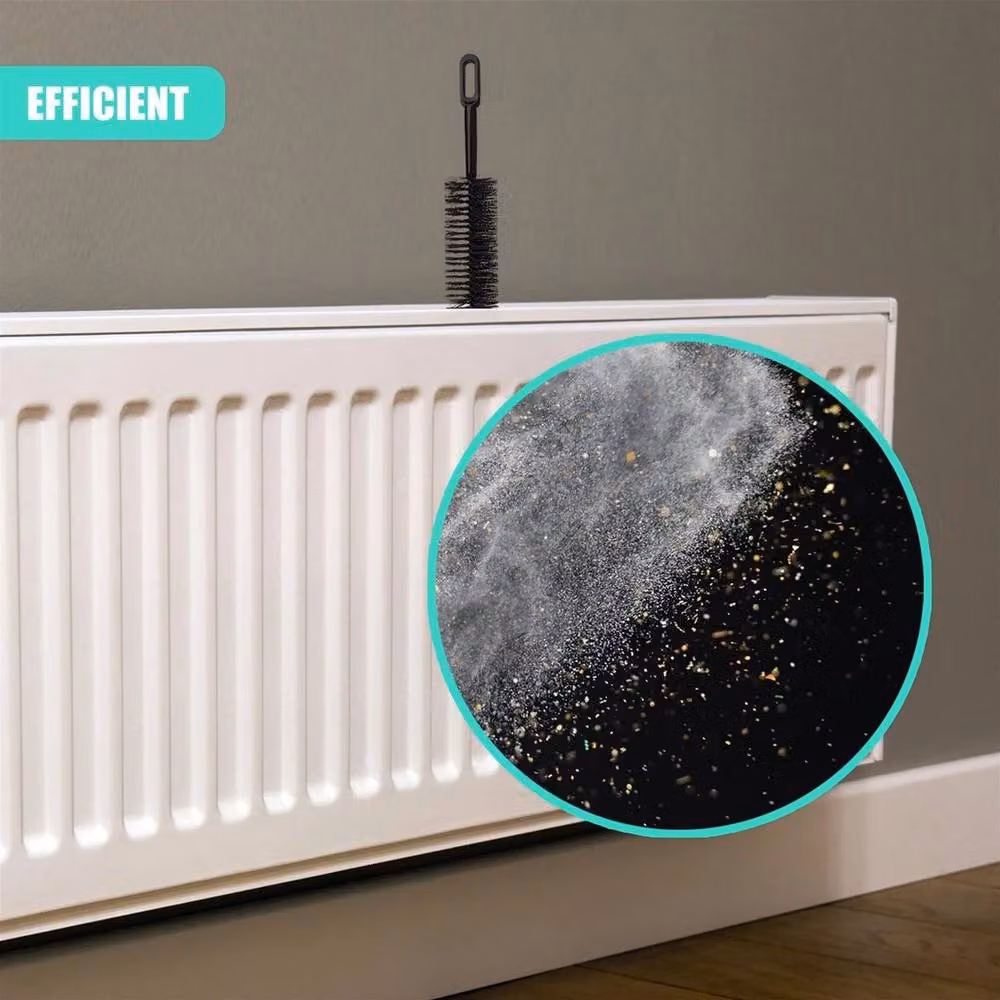SPETLEK Set of 2 Black Radiator Cleaner Brushes, 71 cm – 5