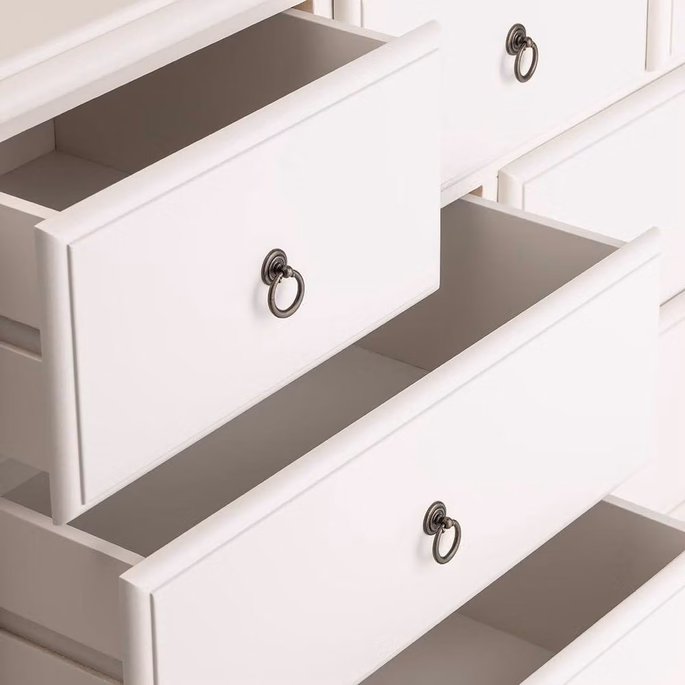 Statement Furniture Romance 3 Over 4 Chest of Drawers in Light Grey – 3