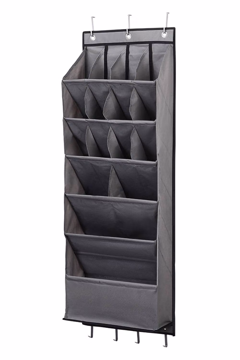 Garden Sanctuary Door Hanging Organizer for Shoes and Bags in Grey – 2