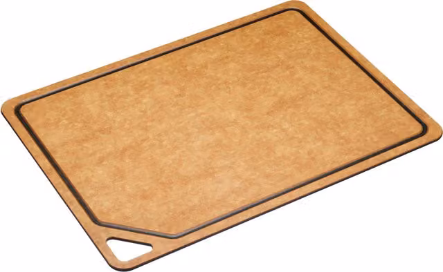 Natural Elements Eco-Friendly Rectangular Wood Composite Cutting Board, Brown