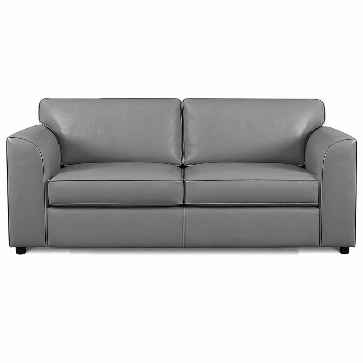 Furnishings For Less UK Danbury Synthetic Leather 2 Piece Sofa Set Including 3 Seater and 2 Seater in Black, Brown or Grey – 2