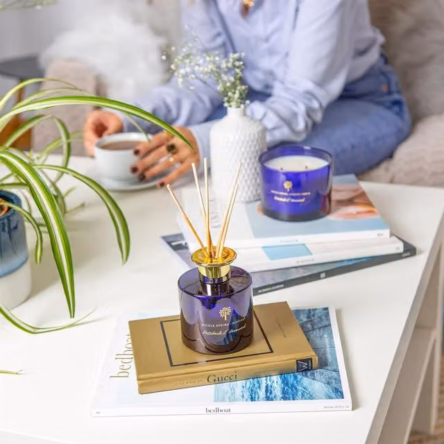 Nicola Spring Mediterranean Reed Diffuser, 200ml, Blue