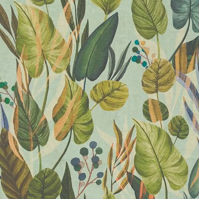I Love Wallpaper Nature's Embrace Wallpaper in Green