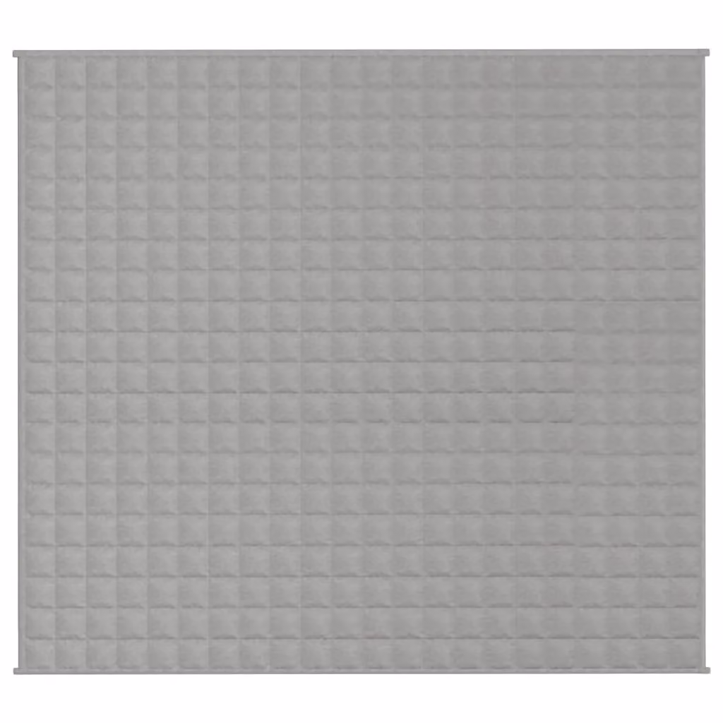 Berkfield Home Grey Weighted Blanket for Adults, W 200 cm x D 230 cm, 9 kg – 2