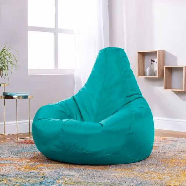 ICON Dalton High Back Adult Gaming Bean Bag Chair in Green