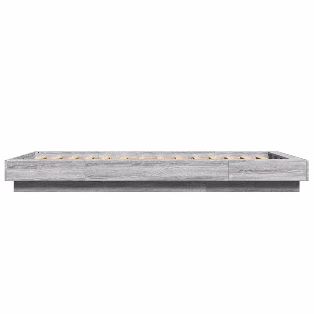 Berkfield Home Grey Sonoma Bed Frame without Mattress W: 100 cm, D: 200 cm – 3