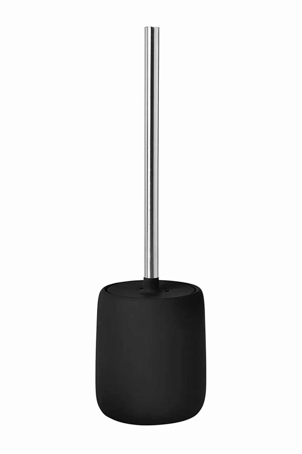 Blomus Sono Freestanding Toilet Brush with Cover and Stainless Steel Handle, Black – 2