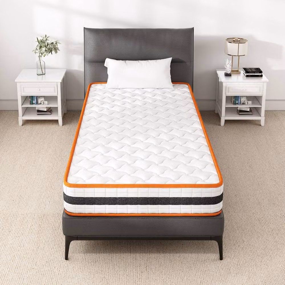 MCC Direct Small Single Hybrid Memory Foam Sprung Mattress, White, W/D/H: 75 x 190 x 20 cm – 2
