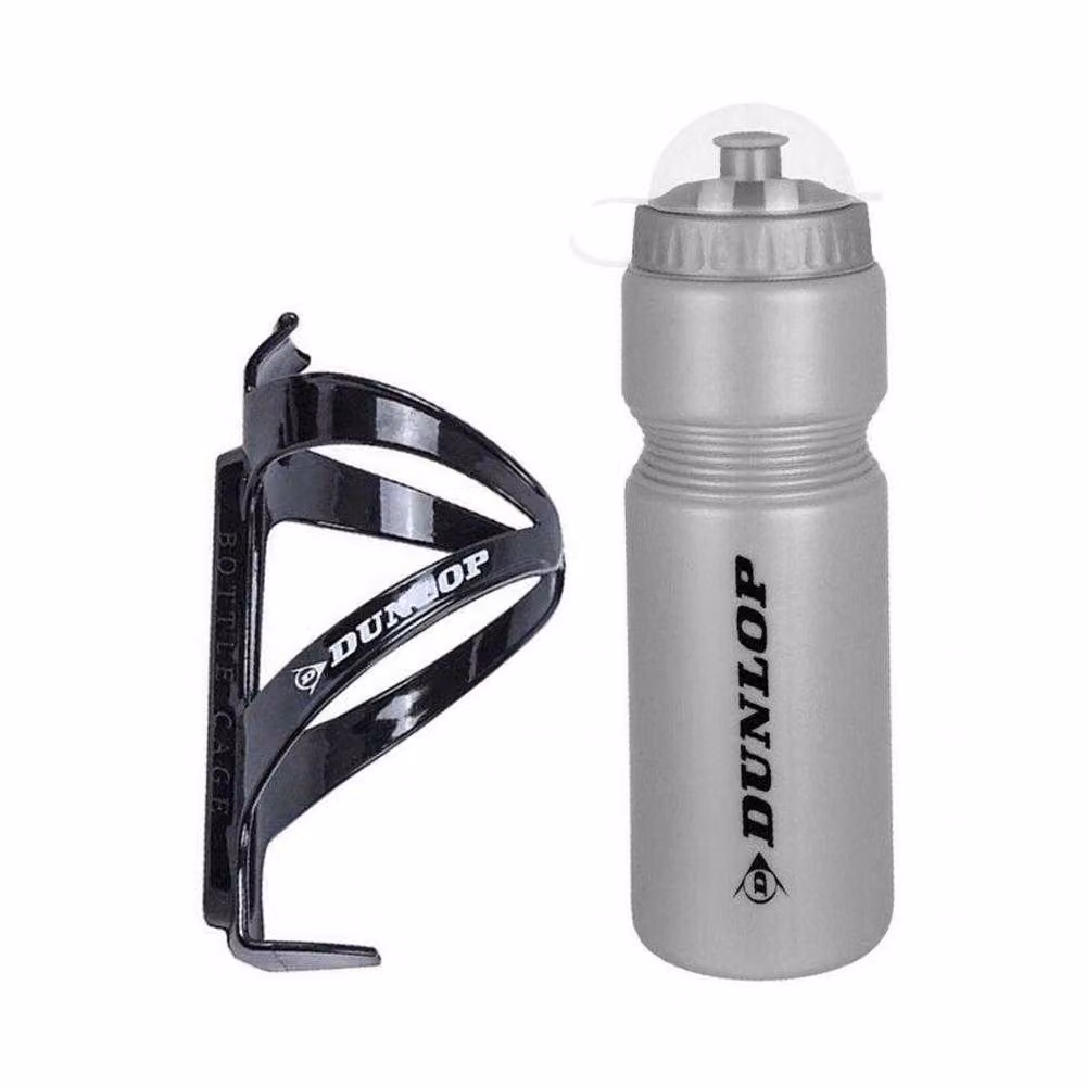Dunlop 750ml Water Bottle and Holder in Grey, BPA-Free – 2