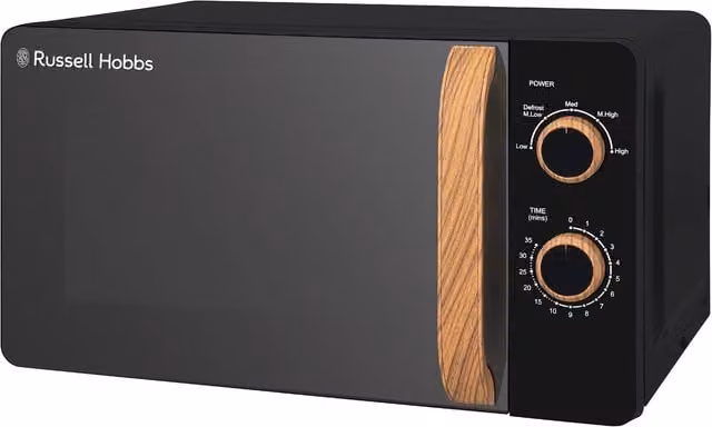 Russell Hobbs Scandi Manual Solo Microwave 17L 700W RHMM713 in Black – 1