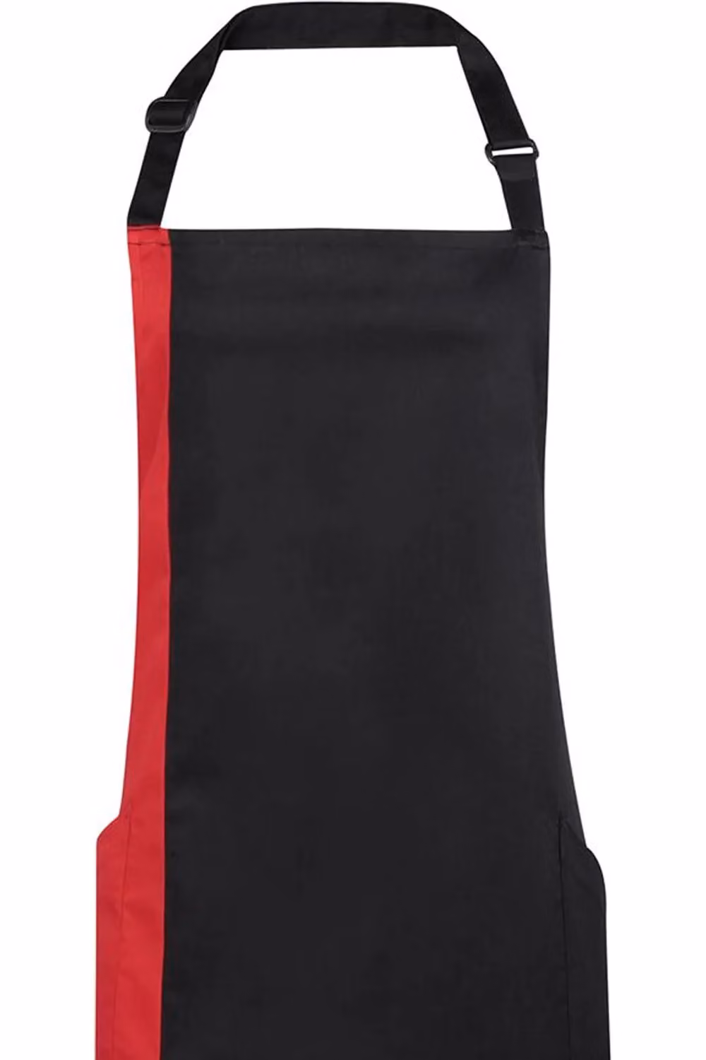 Premier Contrast Poly-Cotton Workwear Bib Apron, Pack of 2, Black – 2