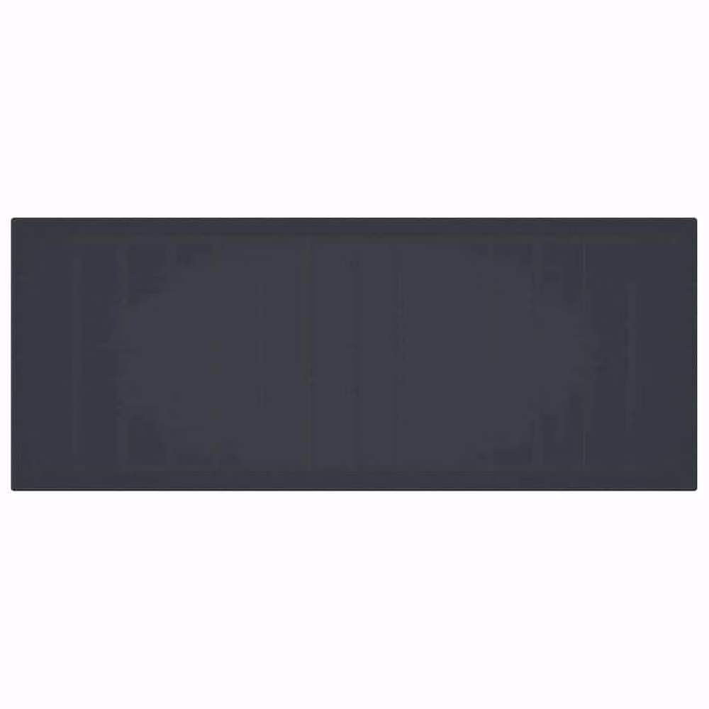 Berkfield Home Anthracite Poly Rattan Garden Table in Dark Grey, W: 250 cm, D: 100 cm, H: 73 cm – 5