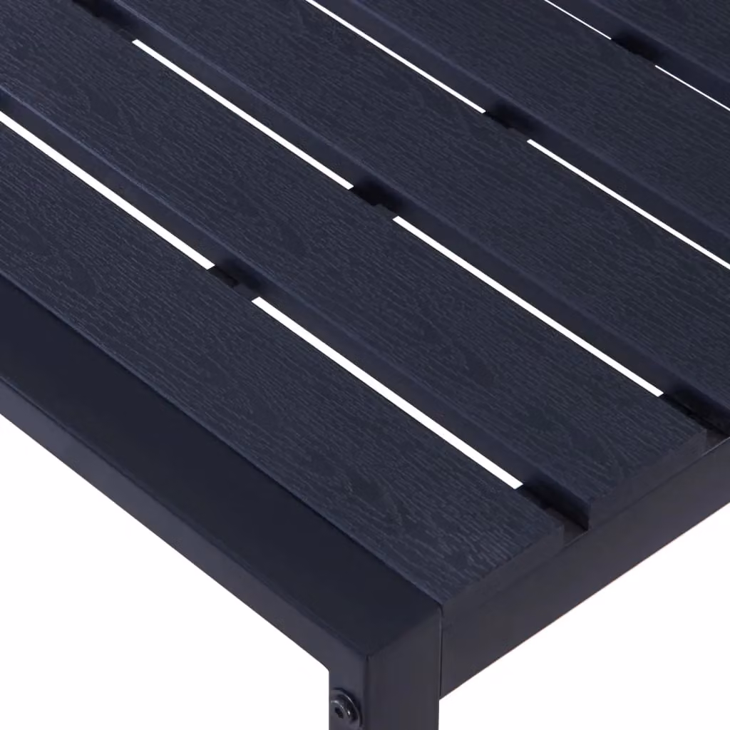 Berkfield Home Modern Garden Bench in Black – 3