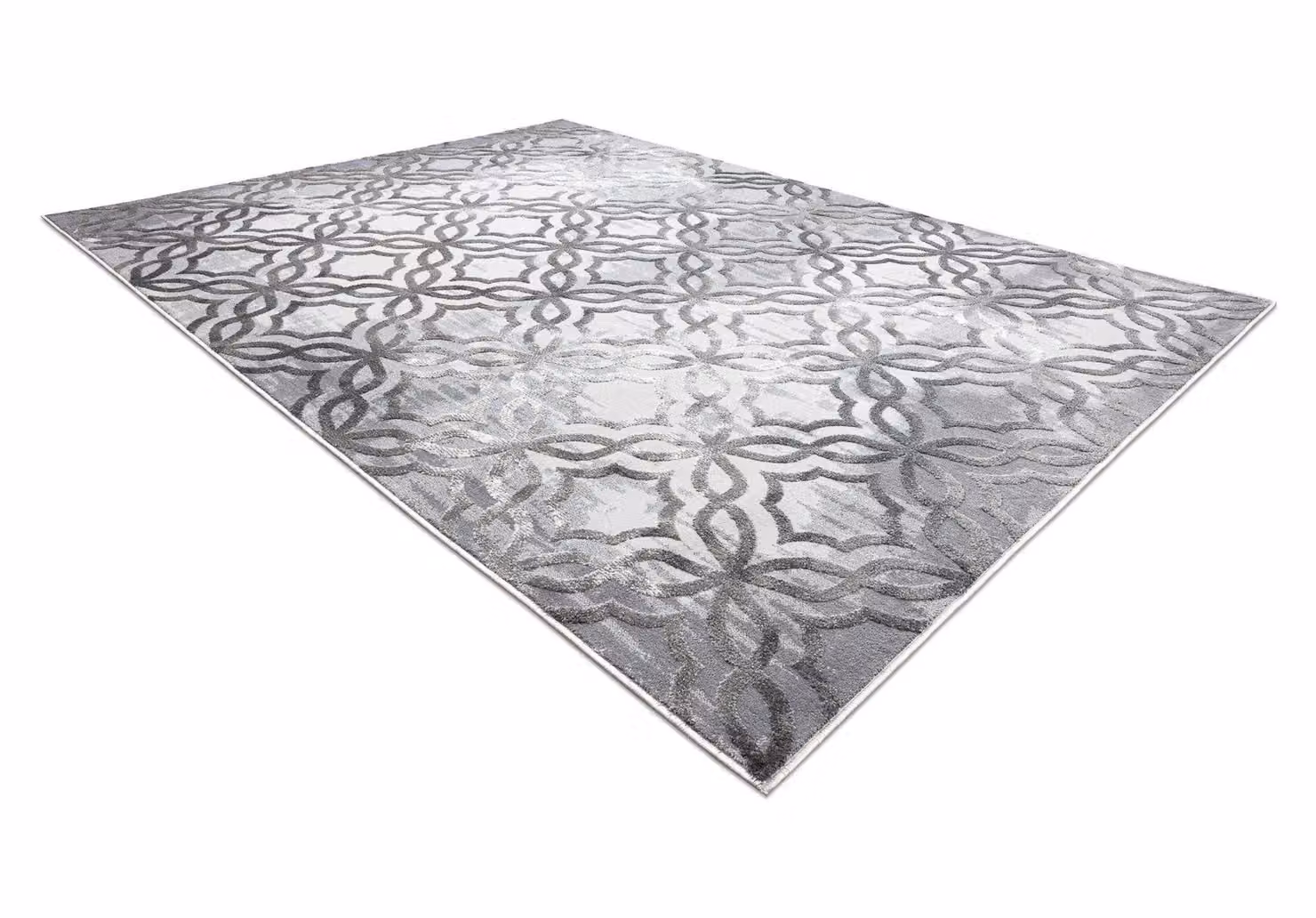 RugsX Noble Vintage Grey Polyester Rug, W: 80 cm, L: 150 cm – 2