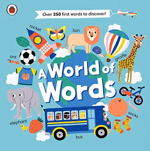Ladybird World of Words Multicolour Board Book