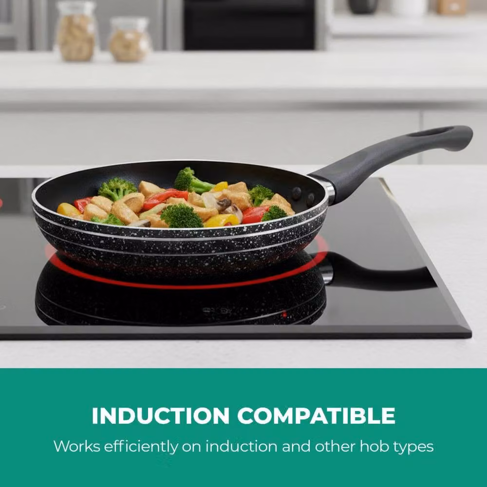 Royalford Non-Stick Aluminium Frying Pan in Black – 5