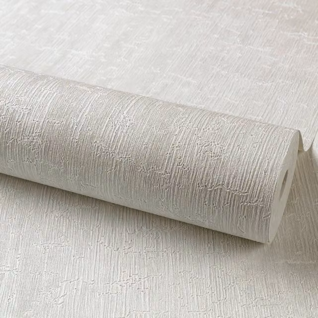 Grandeco Boutique Mica Onyx Bark Textured Embossed Wallpaper in Grey and Petrol