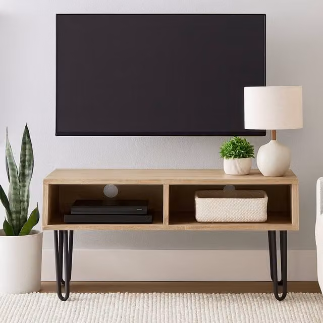 Orsina Borough Modern Media Unit in Black and Brown – 1