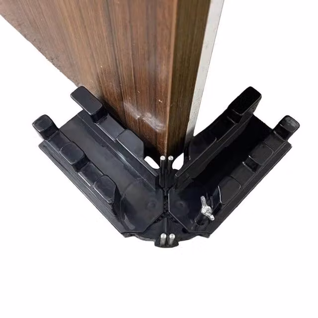 NESTLUNE 2-in-1 Mitre Measuring Tool for Sawing Mitre Angles, Black, W: 10000 mm, H: 520 mm – 1