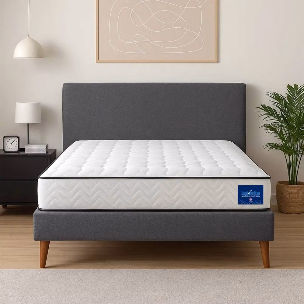 Bedzonline Hydro Hybrid Pocket Spring and Memory Foam Mattress with White Knitted Fabric, W/D/H: 180 x 200 x 20 cm – 3