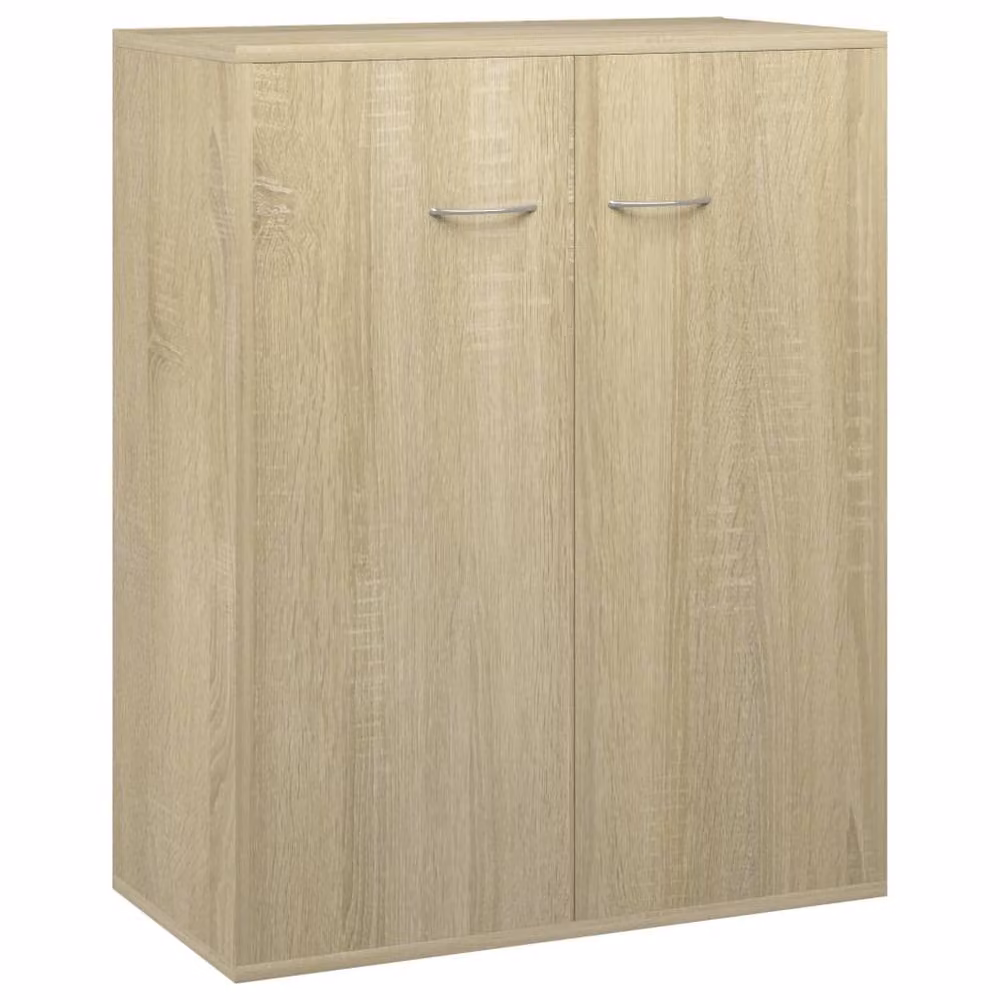 Berkfield Home Sonoma Oak Sideboard in Light Brown, W/D/H: 60 x 30 x 75 cm – 2