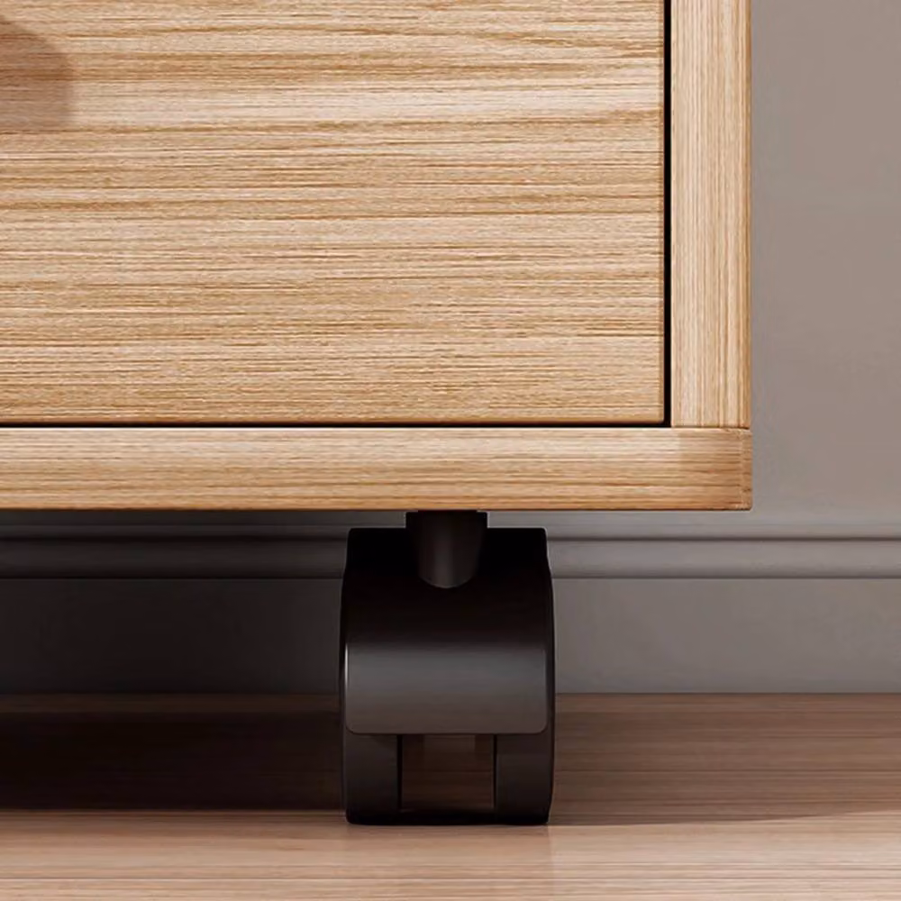 EONLION 3 Drawer Rolling Office File Cabinet in Brown – 3
