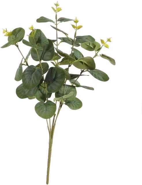 Kingsbury Gifts Artificial Silk Eucalyptus Bush in Green