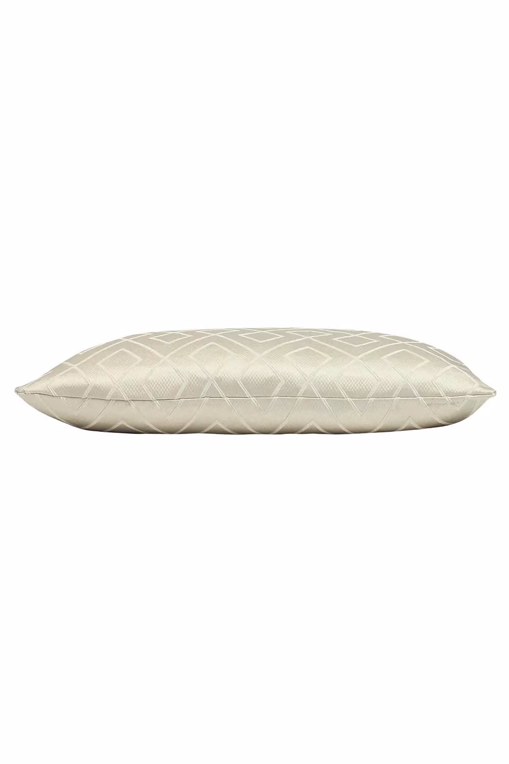 Prestigious Textiles Pivot Graphic Rectangular Cushion in Beige, W/D/H: 60 x 40 x 40 cm
