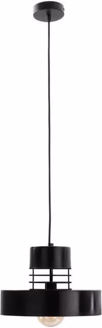 Netlighting Bossi Black Metal Wire Dome Pendant Ceiling Light, Diameter: 30 cm, E27