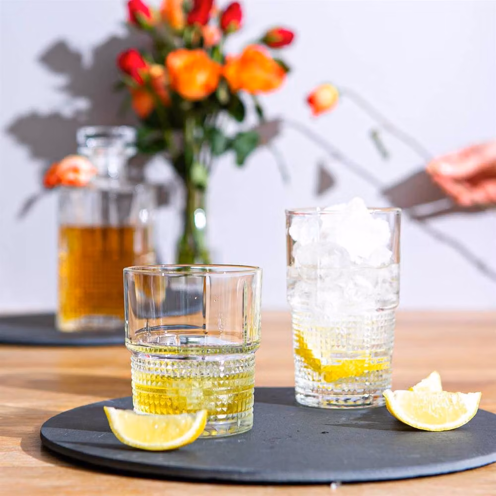 Bormioli Rocco Novecento 12 Piece Transparent Glass Tumbler Set – 2