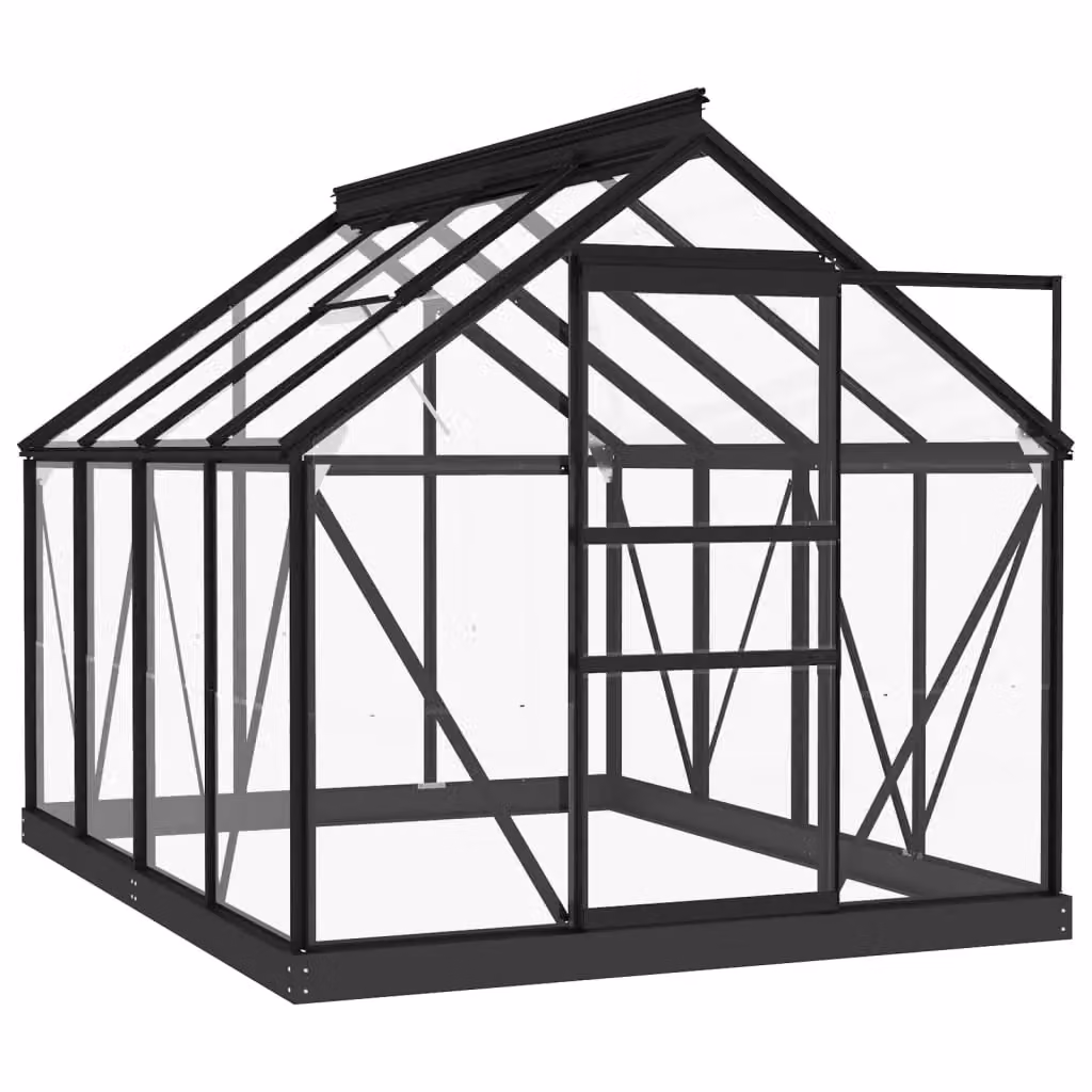Berkfield Home 16 Piece Tempered Glass Replacement Set for Greenhouse in Transparent – 2