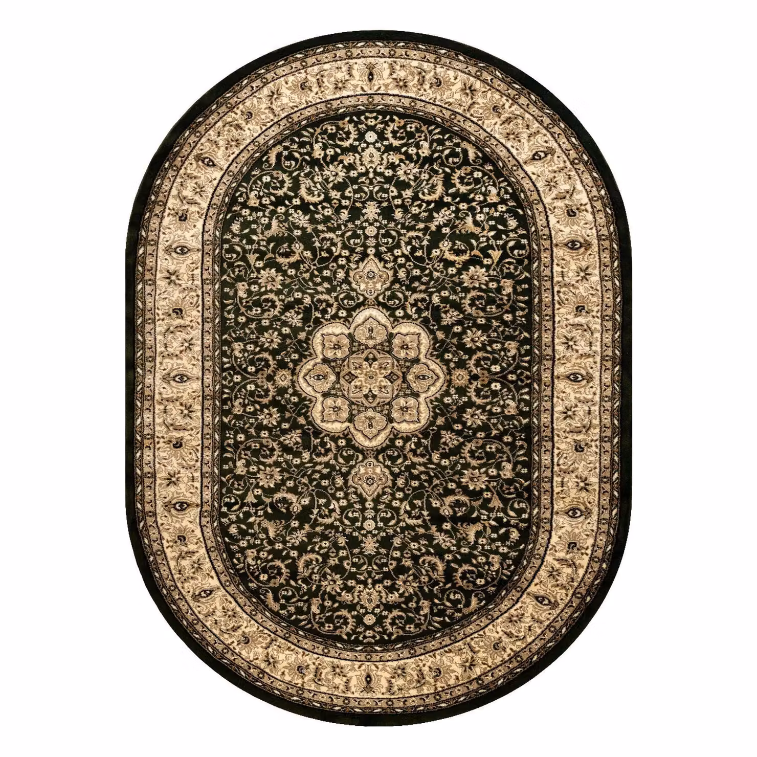 RugsX Royal Oriental Rug in Green, W: 150 cm, L: 250 cm – 2