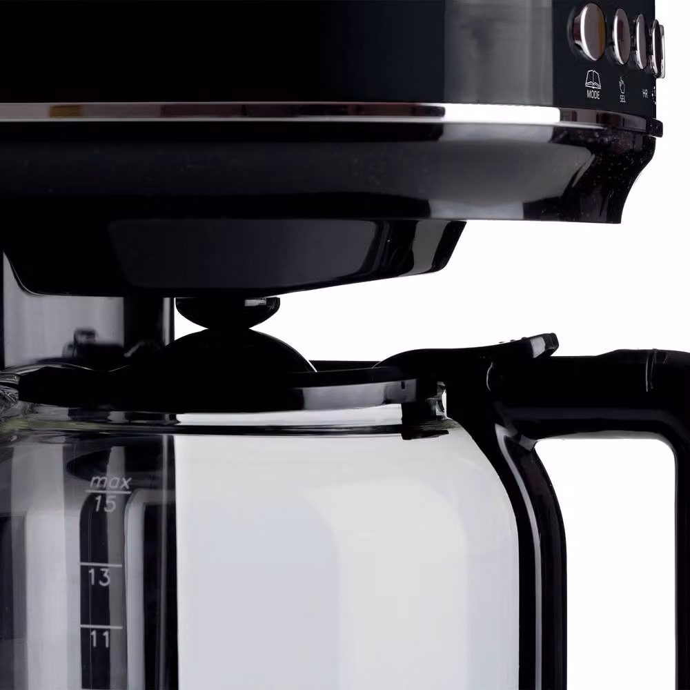 Ariete Black Filter Drip Coffee Machine with Glass Jug, Timer and Keep Warm Function – 3