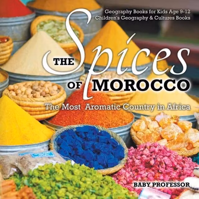 Baby Professor The Spices of Morocco Multicolour Paper Book