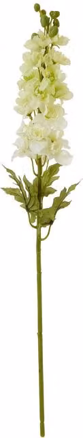 Hill Interiors Elatum Delphinium Artificial Flower in White