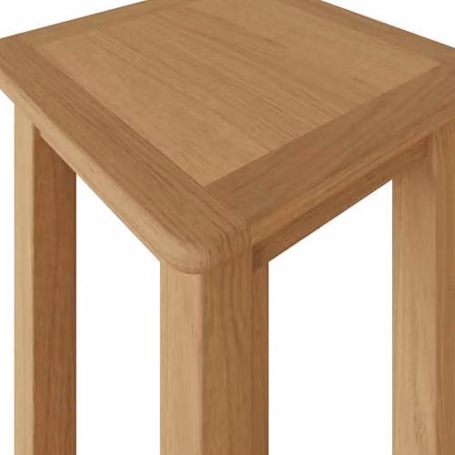 FWStyle Oak End Side Table in Brown, W/D/H: 55 x 27 x 24 cm – 3