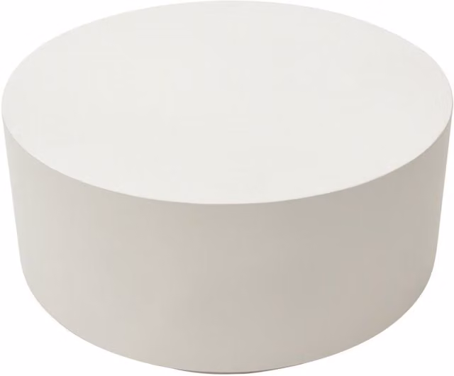 Elementi Rome GRC Coffee Table in Cream White