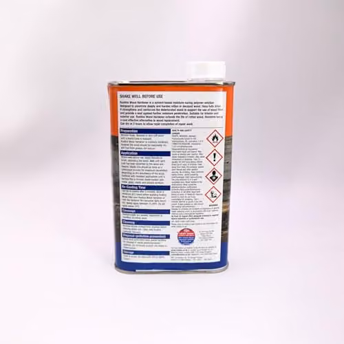 Rustins Wood Hardener for Rotted Wood, 500ml, Transparent – 2