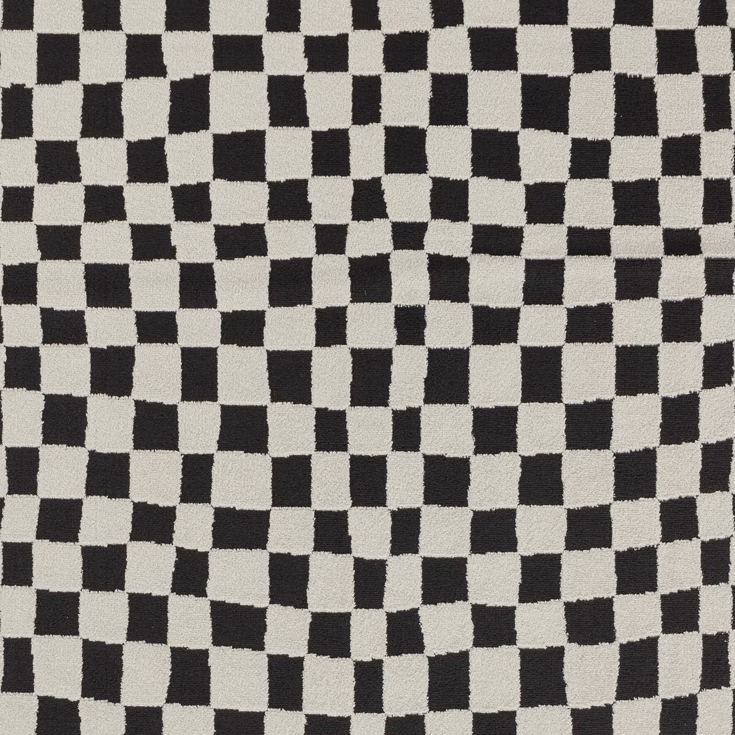 Livabliss Freud Modern High Pile Checkerboard Living and Dining Room Rug in Black and Brown, W: 160 cm, L: 215 cm – 8