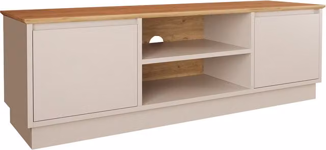 Bimossa Mono TV Unit in Grey and Brown