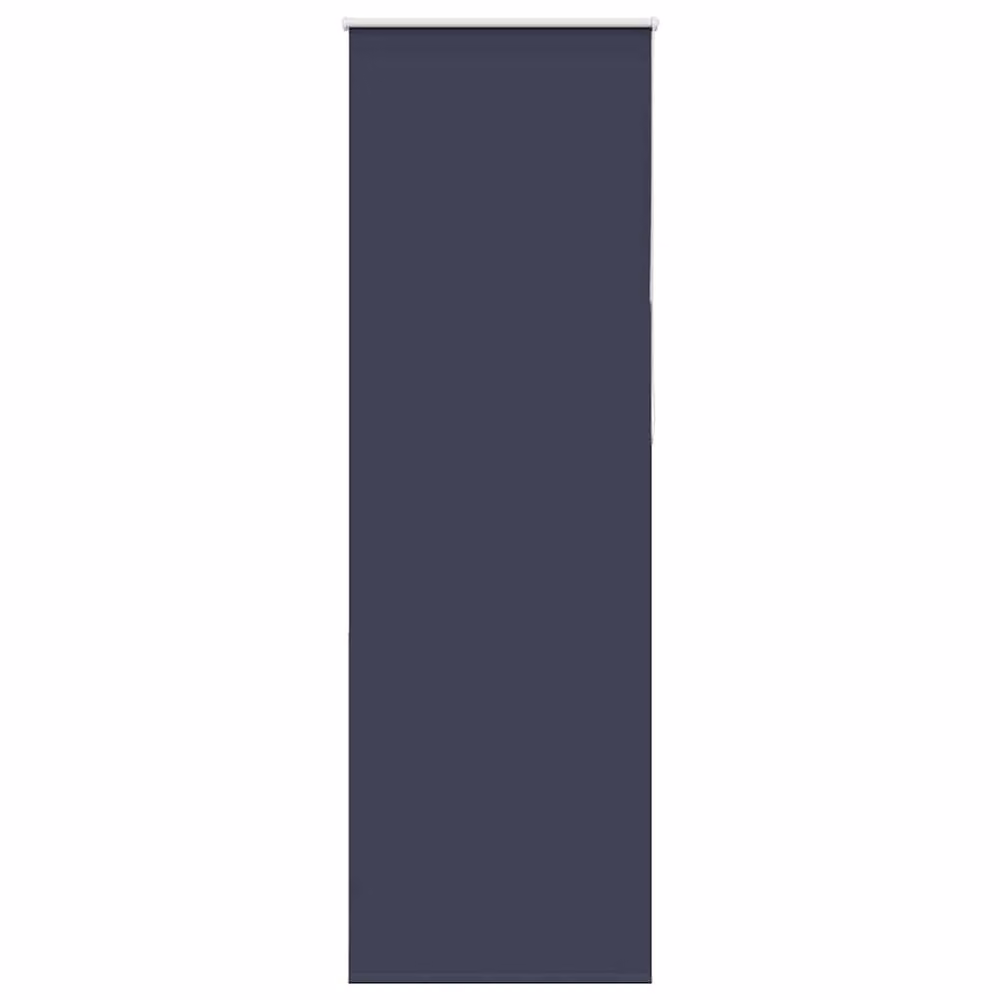 Berkfield Home Navy Blue Blackout Roller Blind, W: 85 cm, H: 210 cm – 1