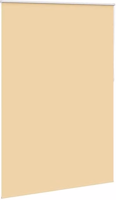 Berkfield Home Blackout Roller Blind, Beige, W: 140 cm, H: 230 cm