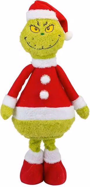 VFM e-Store Grinch Standing Christmas Decoration, Green, H 60 cm x W 26 cm