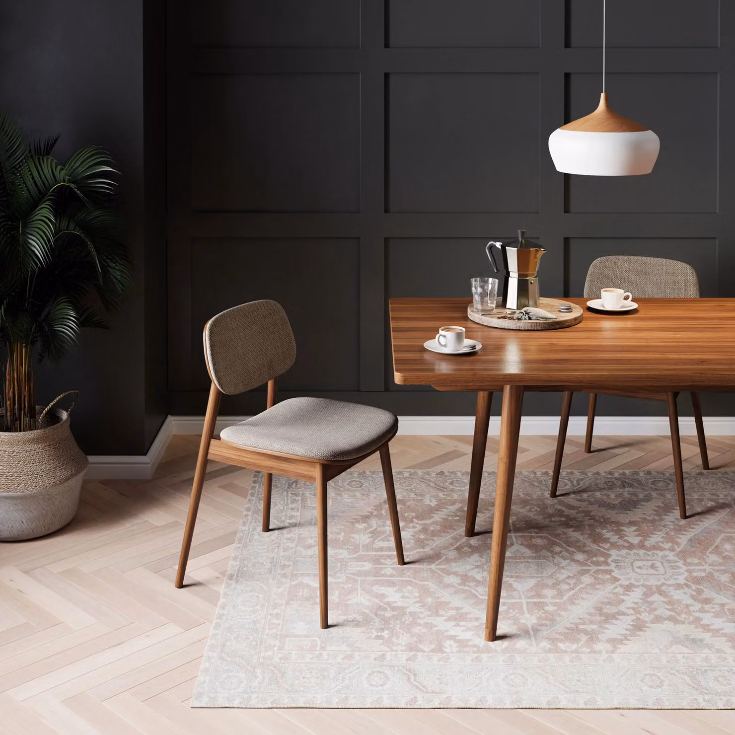 Kukoon Large Rectangular Area Rug for Living Room or Bedroom, Washable and Non-Slip, Light Beige, W: 60 cm, L: 240 cm – 2