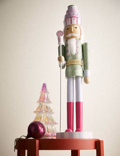 M&S Nutcracker Pink Mix Christmas Tinsel, Height: 60.96 cm